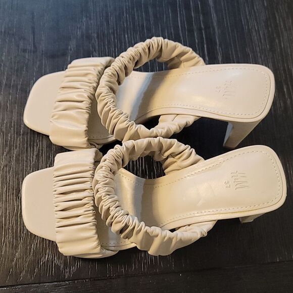 BRAND NEW H&M MULES IMITATION LEATHER OPEN TOE SANDAL - Picture 6 of 16